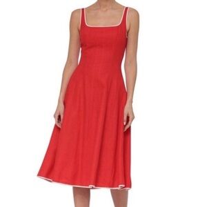 7 For All Mankind Linen Blend Dress